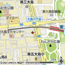 東京都江東区大島8丁目42-2周辺の地図