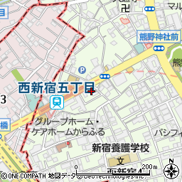 東京都新宿区西新宿4丁目4-16周辺の地図
