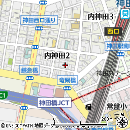 東京都千代田区内神田2丁目4周辺の地図