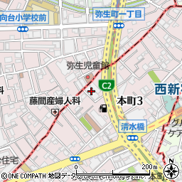 アサヒビール株式会社東京統括支社新宿配送センター周辺の地図