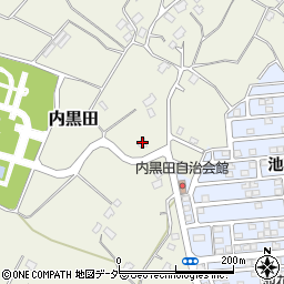 千葉県四街道市内黒田220周辺の地図