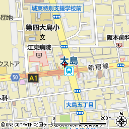 福太郎周辺の地図