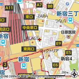 ドン・キホーテ新宿東南口店周辺の地図