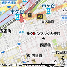 東京都千代田区五番町7-1周辺の地図