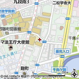 東京都千代田区三番町5-40周辺の地図