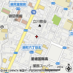 日本自動車整備工場周辺の地図