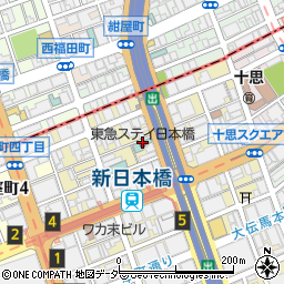 東急ステイ日本橋周辺の地図