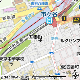 東京都千代田区五番町4-16周辺の地図