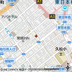 東京都中央区日本橋富沢町13周辺の地図