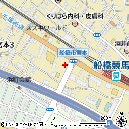 らぁ麺 はやし田 南船橋店周辺の地図