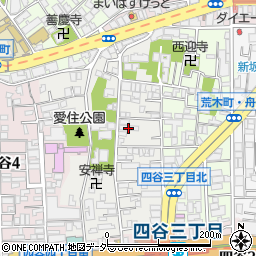 東京都新宿区愛住町15周辺の地図