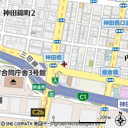 神田合同税理士事務所周辺の地図