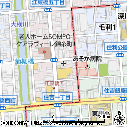 東京都墨田区江東橋5丁目5-7周辺の地図