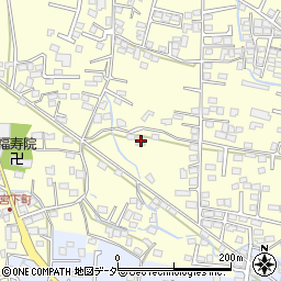 山梨県甲府市山宮町1225周辺の地図