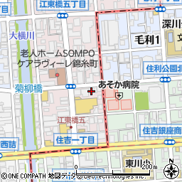 東京都墨田区江東橋5丁目5-9周辺の地図