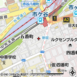 東京都千代田区五番町4-5周辺の地図