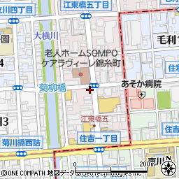東京都墨田区江東橋5丁目2-16周辺の地図