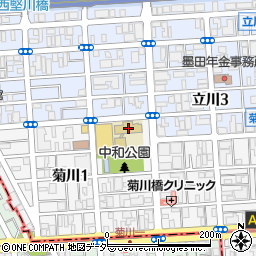 墨田区立中和小学校周辺の地図