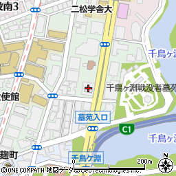 三菱地所コミュニティ株式会社　本社周辺の地図