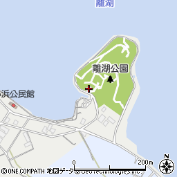 京丹後市　離湖公園周辺の地図