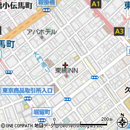 東京都中央区日本橋富沢町12周辺の地図