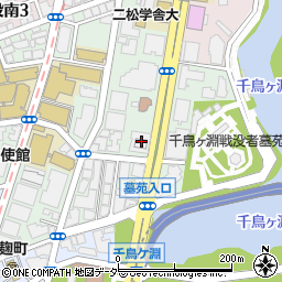 東京都千代田区三番町6-1周辺の地図