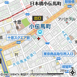 東京都中央区日本橋大伝馬町4周辺の地図