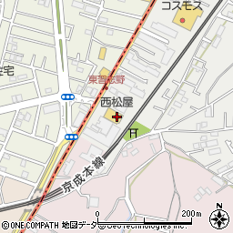西松屋千葉花見川店周辺の地図