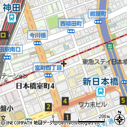 和食日和 おさけと 日本橋室町周辺の地図