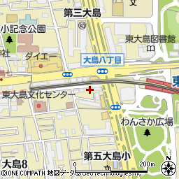 東京都江東区大島8丁目42周辺の地図