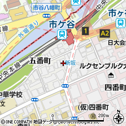 東京都千代田区五番町4-4周辺の地図