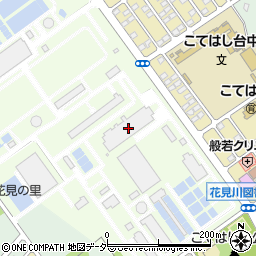 千葉県水道局柏井浄水場周辺の地図