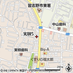 京葉銀行大久保支店 ＡＴＭ周辺の地図