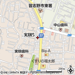 京葉銀行大久保支店 ＡＴＭ周辺の地図