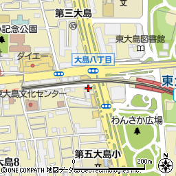 東京都江東区大島8丁目42-14周辺の地図