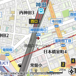 マルトクチケット神田南口店周辺の地図
