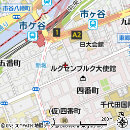東京都千代田区五番町7周辺の地図