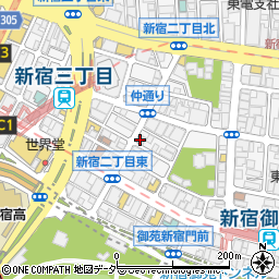 東京国際日本語学院周辺の地図