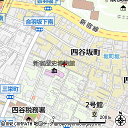 東京都新宿区四谷坂町4-12周辺の地図