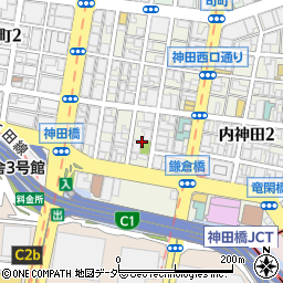 東京都千代田区内神田1丁目5周辺の地図