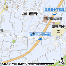 山梨県甲州市塩山熊野1026周辺の地図