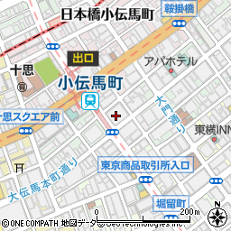 三菱ＵＦＪ銀行大伝馬町支店周辺の地図