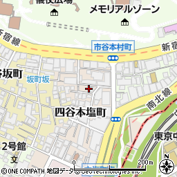 東京都新宿区四谷本塩町11周辺の地図