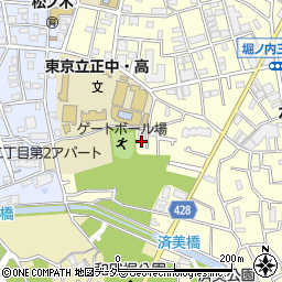 忍荘周辺の地図