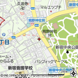 肉バルうしやま 西新宿店周辺の地図