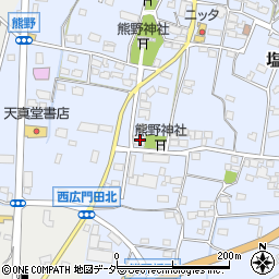 山梨県甲州市塩山熊野1217周辺の地図