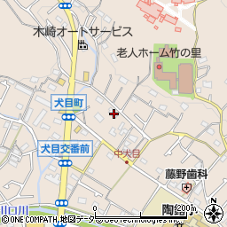 東京都八王子市犬目町2-1周辺の地図