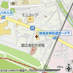 トヨタＳ＆Ｄ西東京立川富士見町店周辺の地図