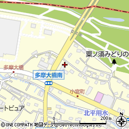 東京都八王子市小宮町288周辺の地図