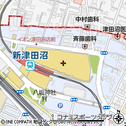 ＴＡＹＡ　イオン津田沼ＳＣ店周辺の地図